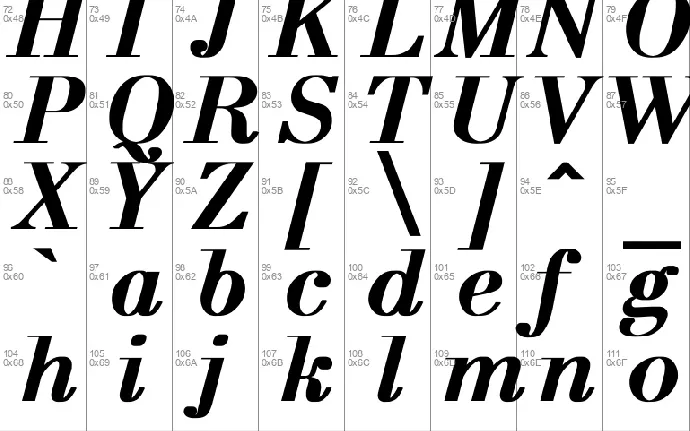 Bodoni font