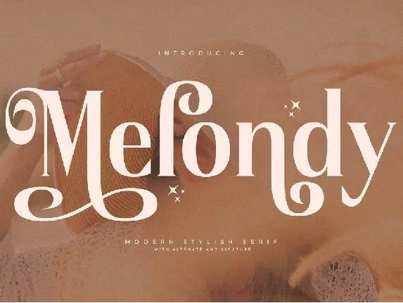 Melondy font