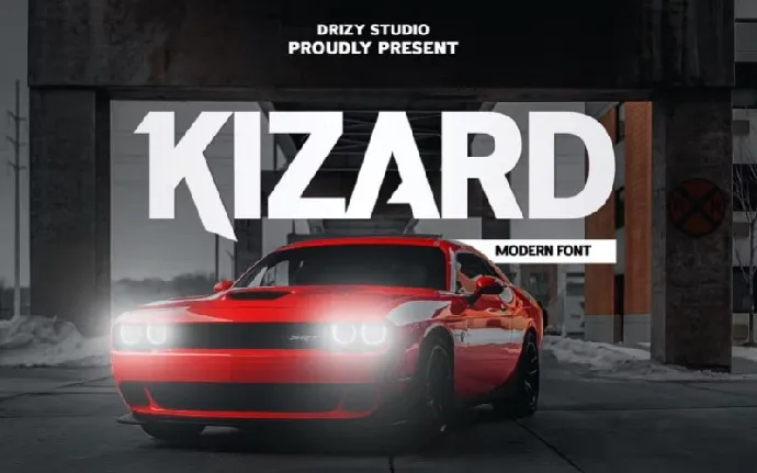 Kizard font