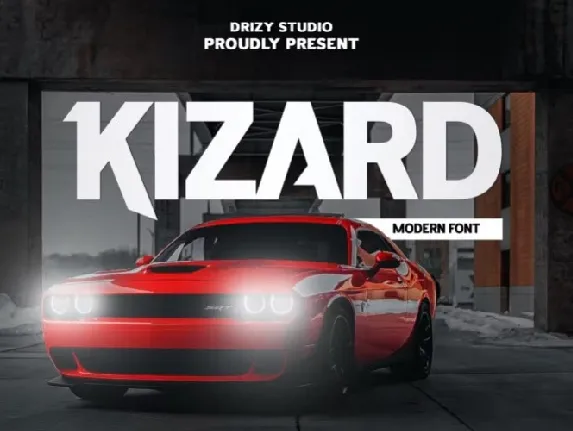 Kizard font