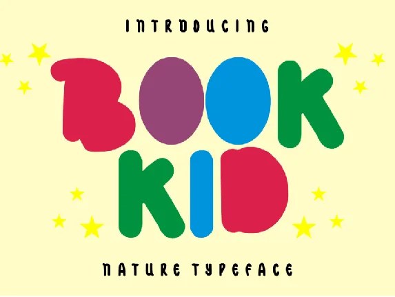 Book Kid font