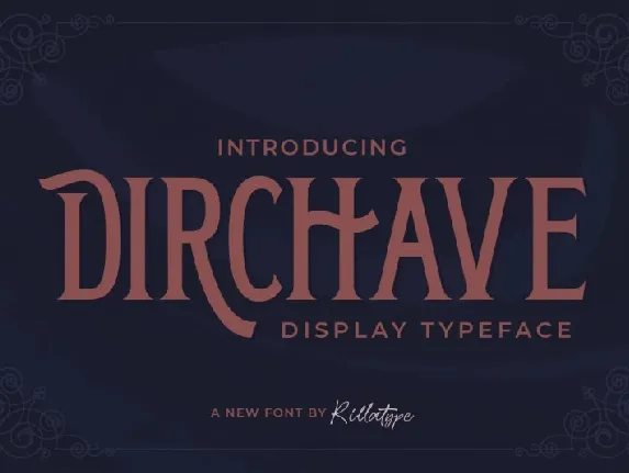 Dirchave font