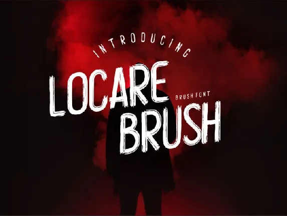 Locare Brush font