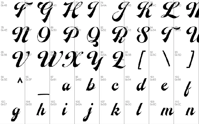 The Herera font