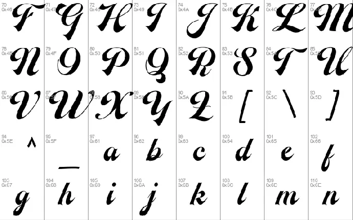 The Herera font