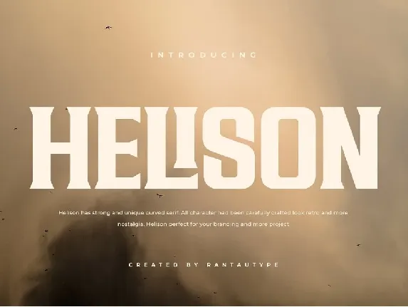 Helison font