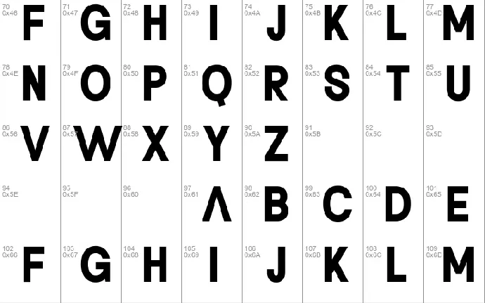 Axeloan font