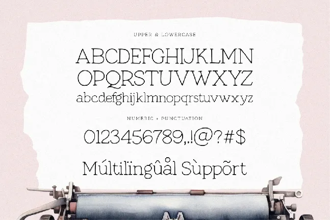 Vintage Machine font