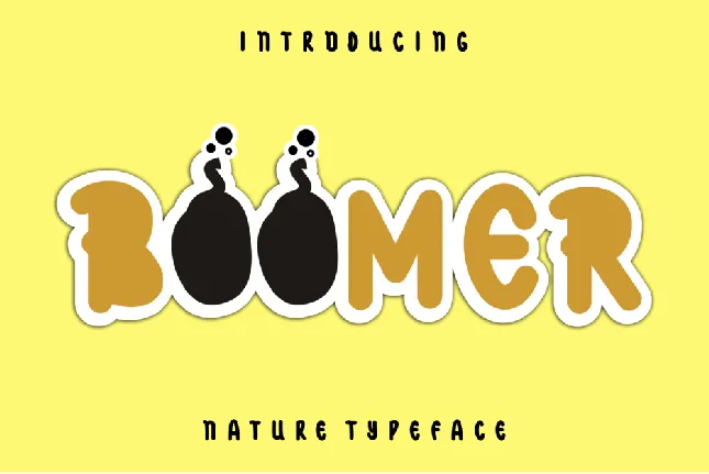 Boomer font