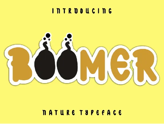 Boomer font