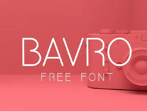 Bavro Free font