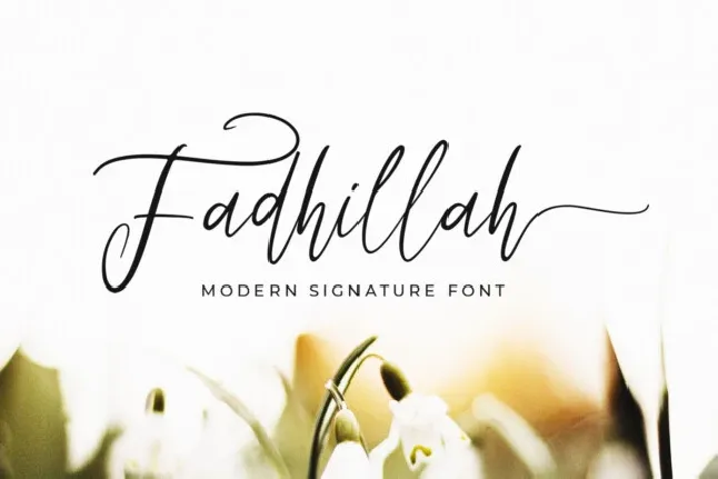 Fadhillah font