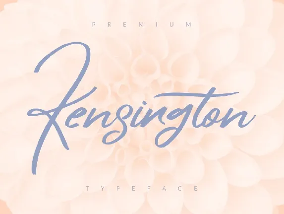 Kensington Script Free font