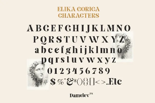 Elika Gorica font