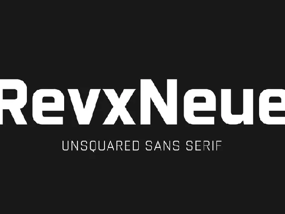 Revx Neue Demo font