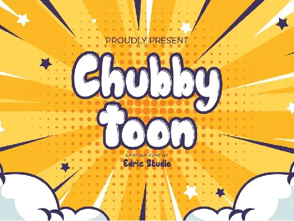 Chubby Toon Demo font