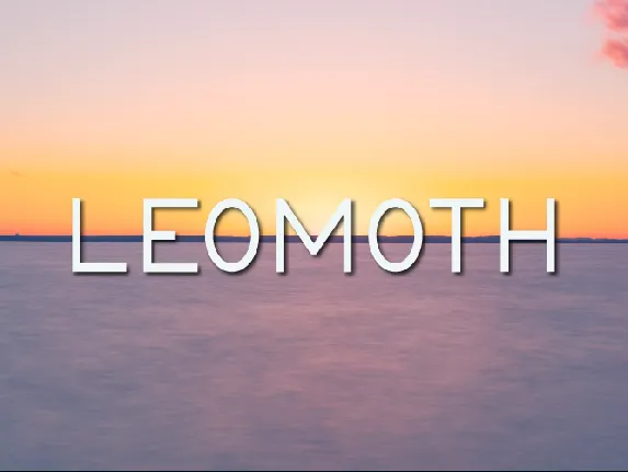 Leomoth font