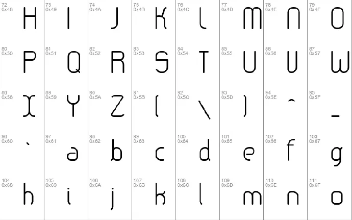 lerotica font