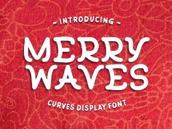 Merry Waves font