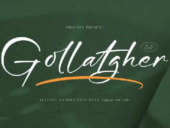 Gollatgher font