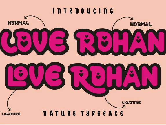 Love Rohan font