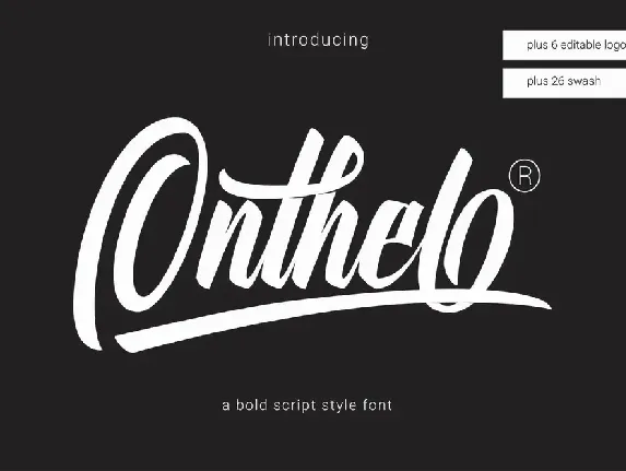 Onthel Script font