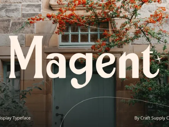 Magent font