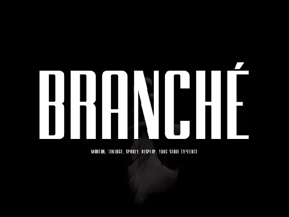 BRANCHE Typeface font