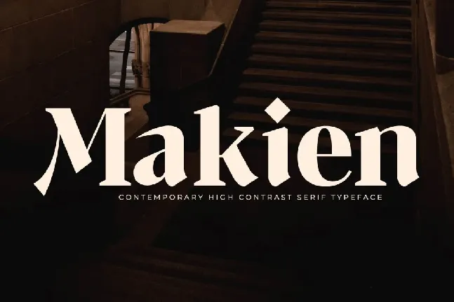 Makien DEMO VERSION font