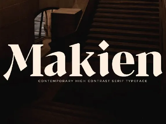 Makien DEMO VERSION font