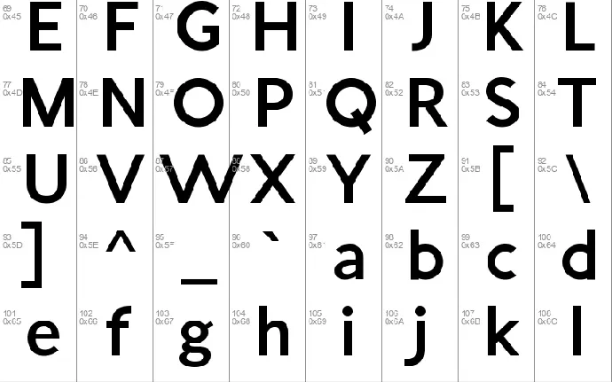 Friska font