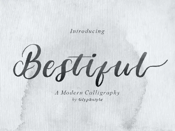 Bestiful font