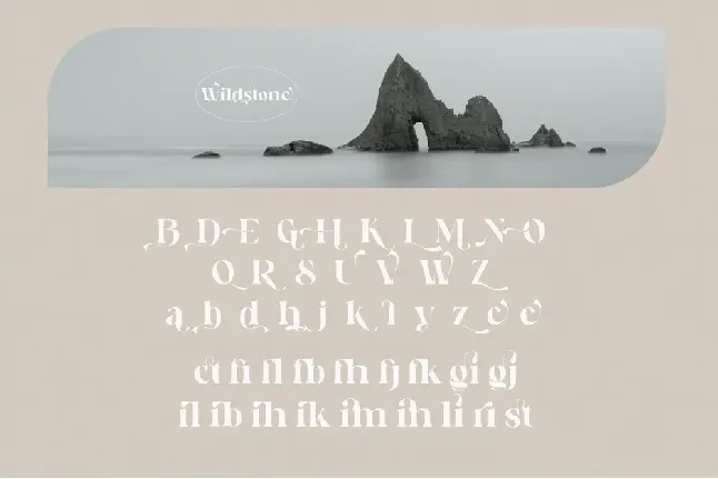 Wildstone font