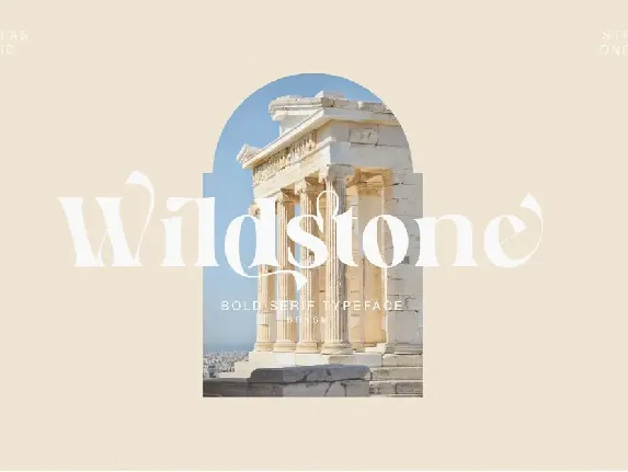 Wildstone font