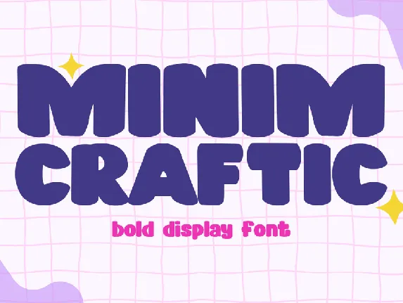 Minim Craftic font