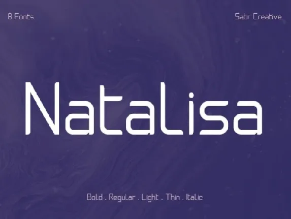 Natalisa Sans Serif Family font