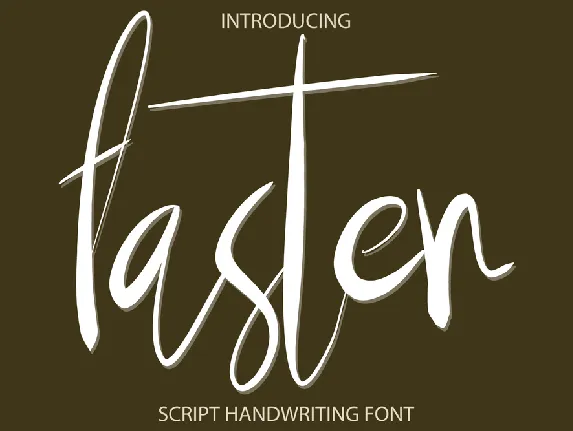 Faster font