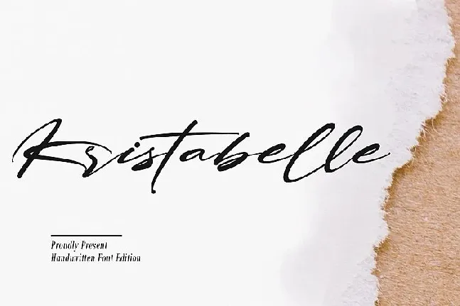 Kristabelle Script font