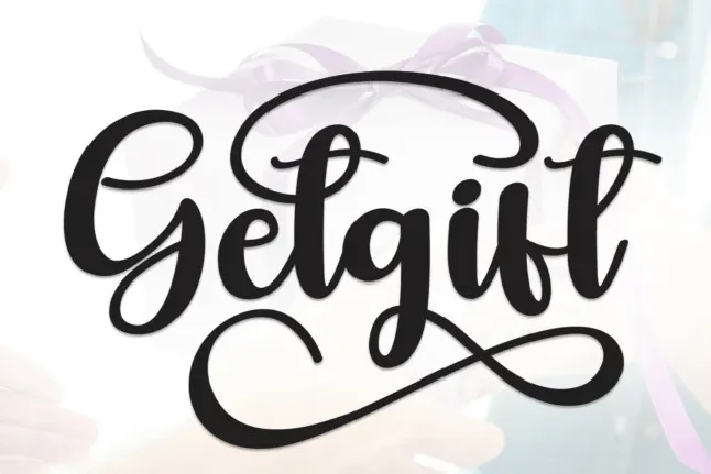 Getgift Script font