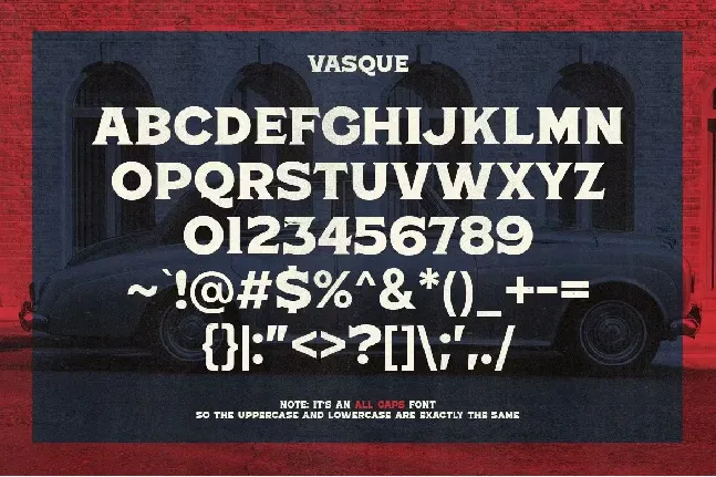 Vasque font