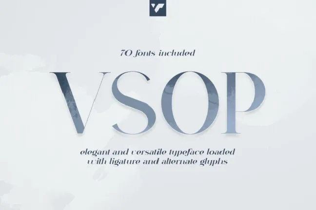 VSOP font