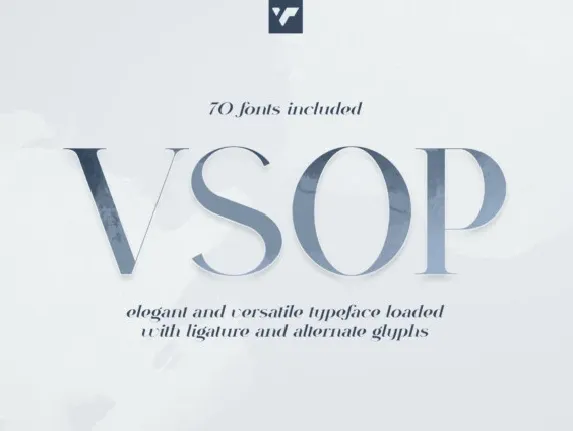 VSOP font