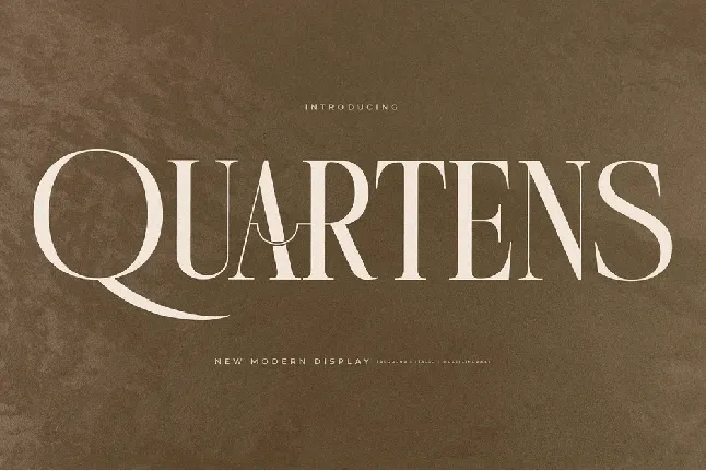 Quartens font