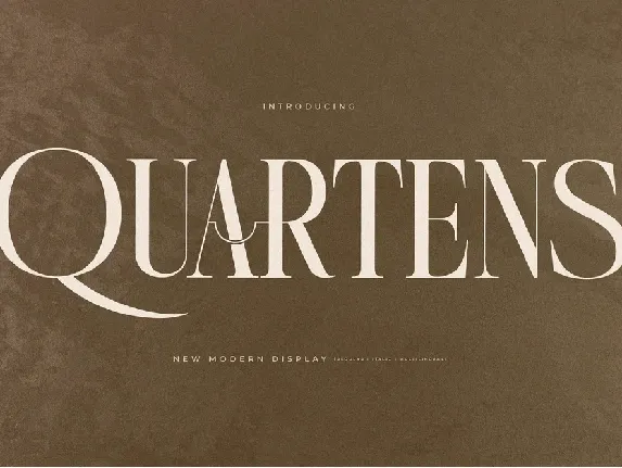 Quartens font