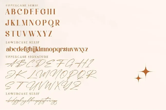 Qalisha Signature Duo font