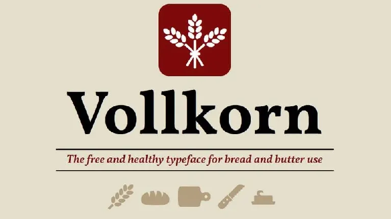 Vollkorn font