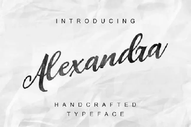 Alexandra font