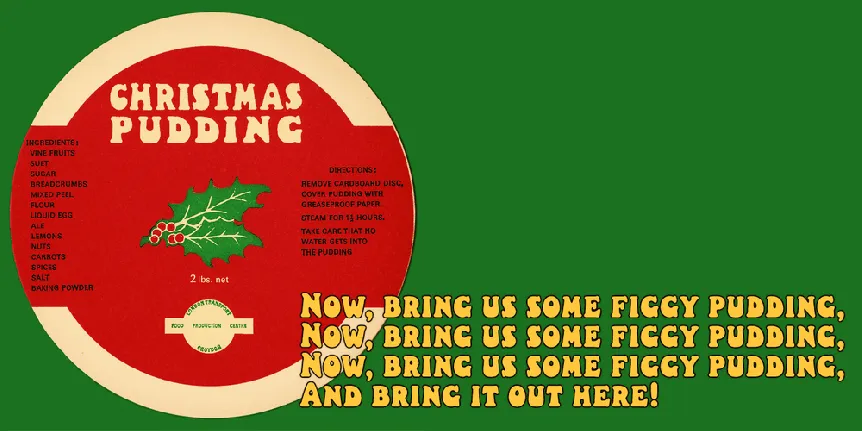 Christmas Pudding font