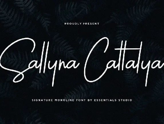 Sallyna Cattalya font