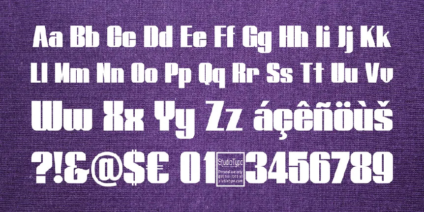 Typoline font